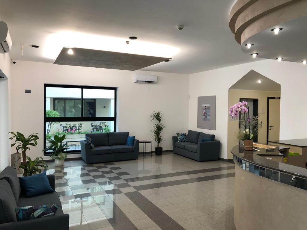Posezení v ubytování Vinsea Hotel
