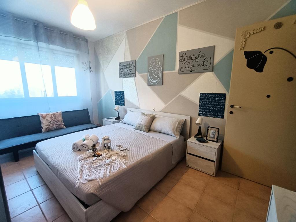 Posteľ alebo postele v izbe v ubytovaní Casa Esemes