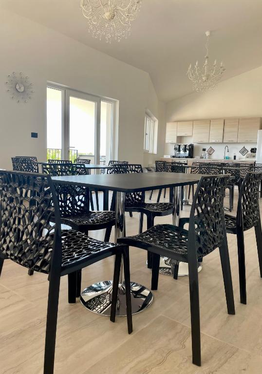 Posezení v ubytování Elios Rooms