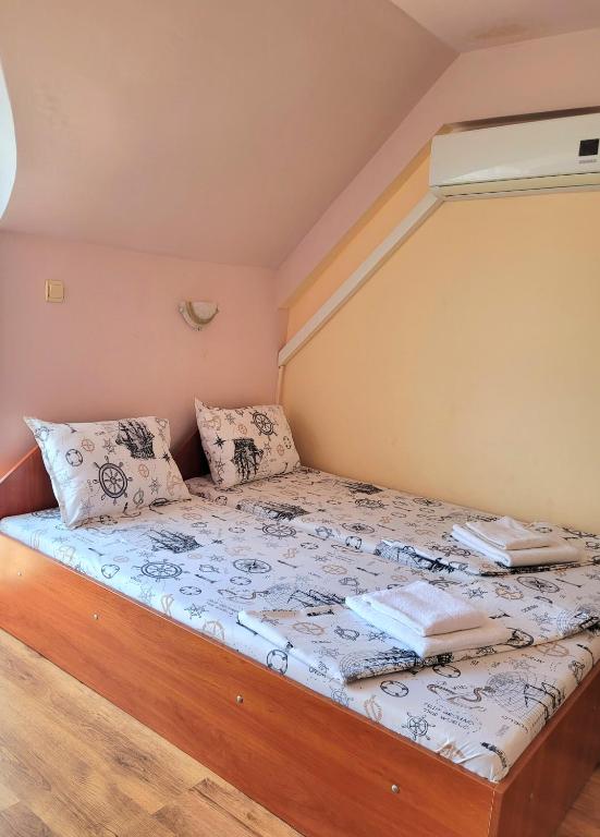 Postel nebo postele na pokoji v ubytování Guesthouse Iceberg