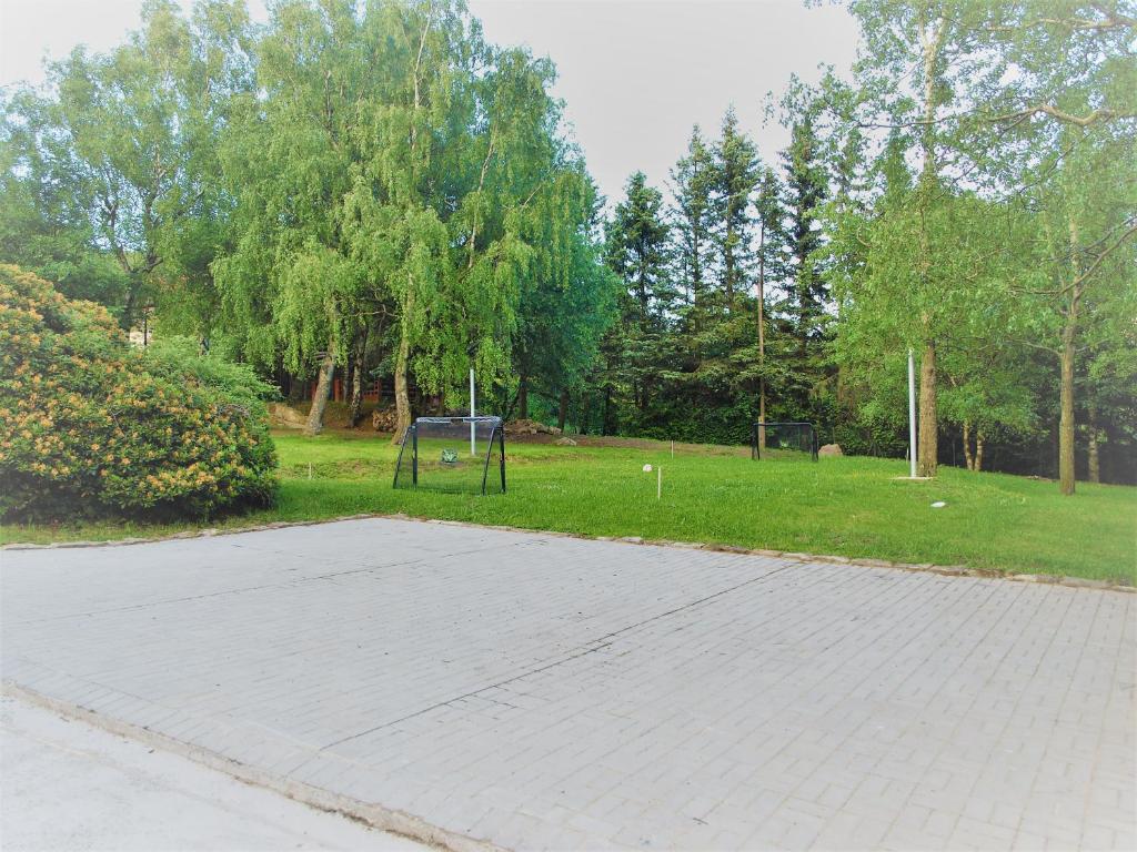 Zahrada ubytování Resort LUFT Sněžník