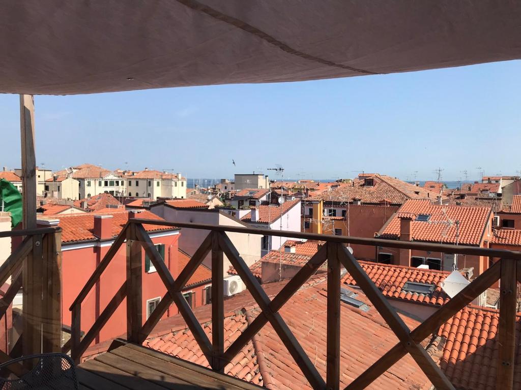 Balkon lub taras w obiekcie Altana Deluxe Apart