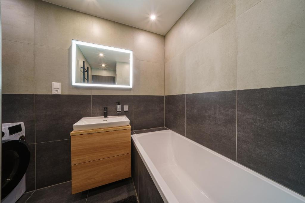 Łazienka w obiekcie Gesto Apartments