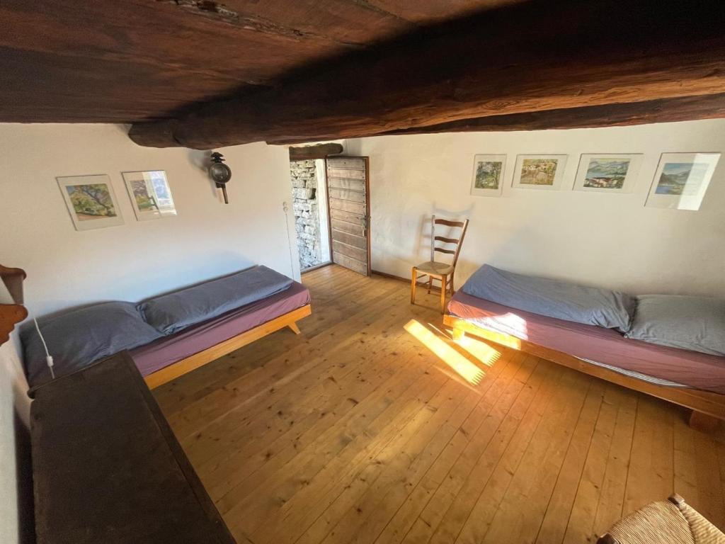 Posezení v ubytování Casa Bruja Tradizionale Rustico Ticinese