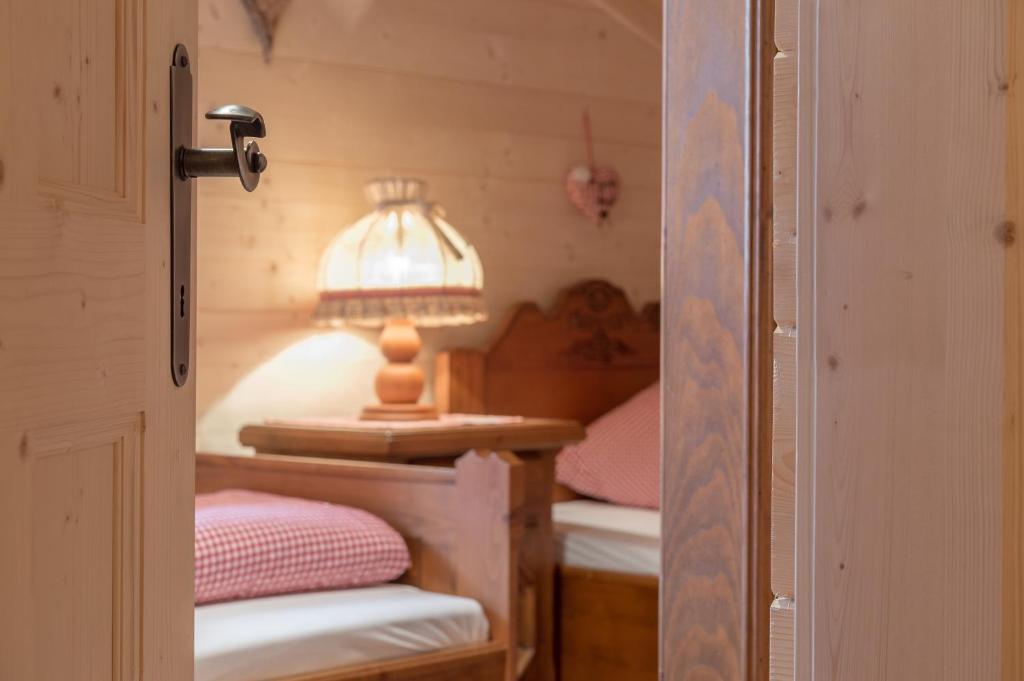 Postel nebo postele na pokoji v ubytování Ötztal Chalet