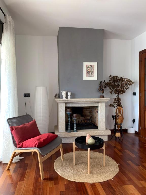 A seating area at Villa Vista Bonita with private pool, 4 bedrooms, 9 people