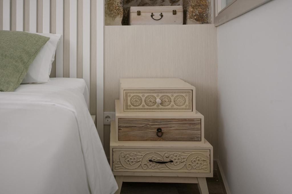 Postel nebo postele na pokoji v ubytování Casa da Torre