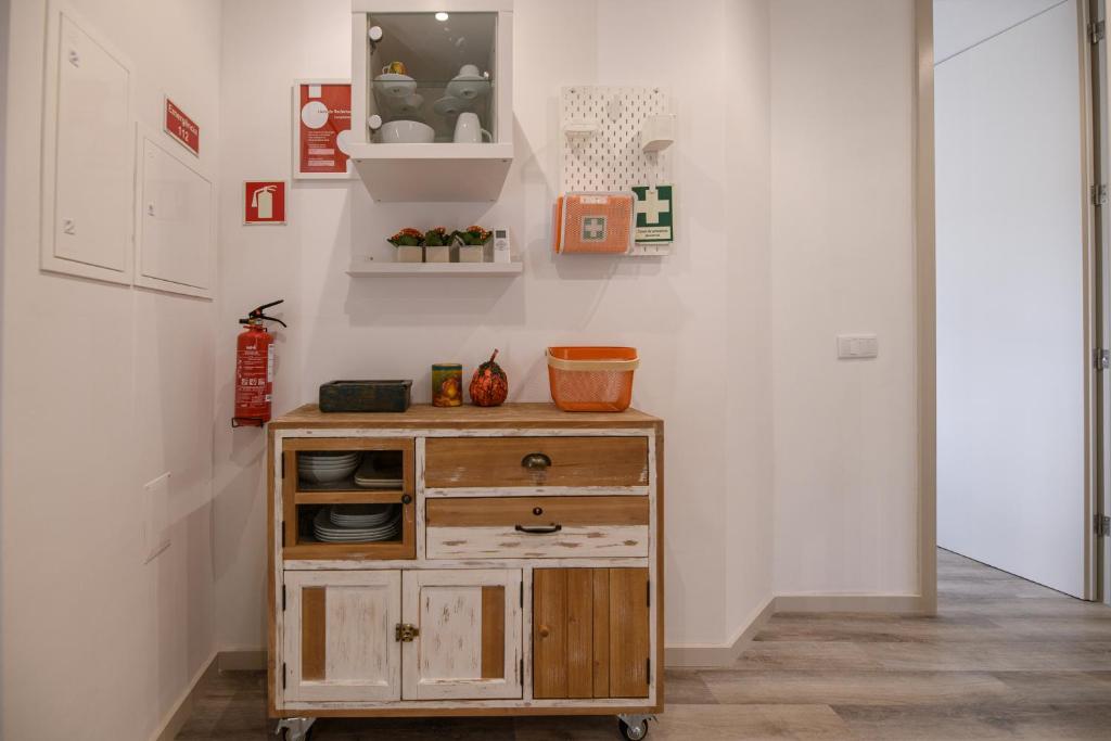 Kuchyň nebo kuchyňský kout v ubytování Casa da Torre