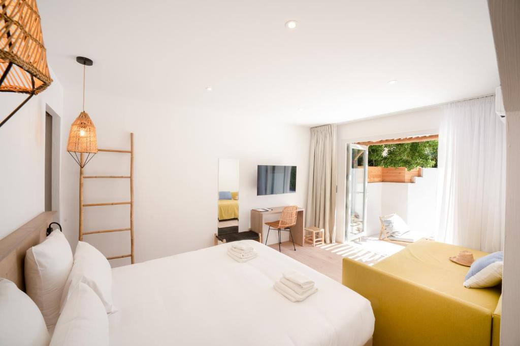 Hôtel Casa Marina - Chambre Familiale Avec Vue Sur Jardin