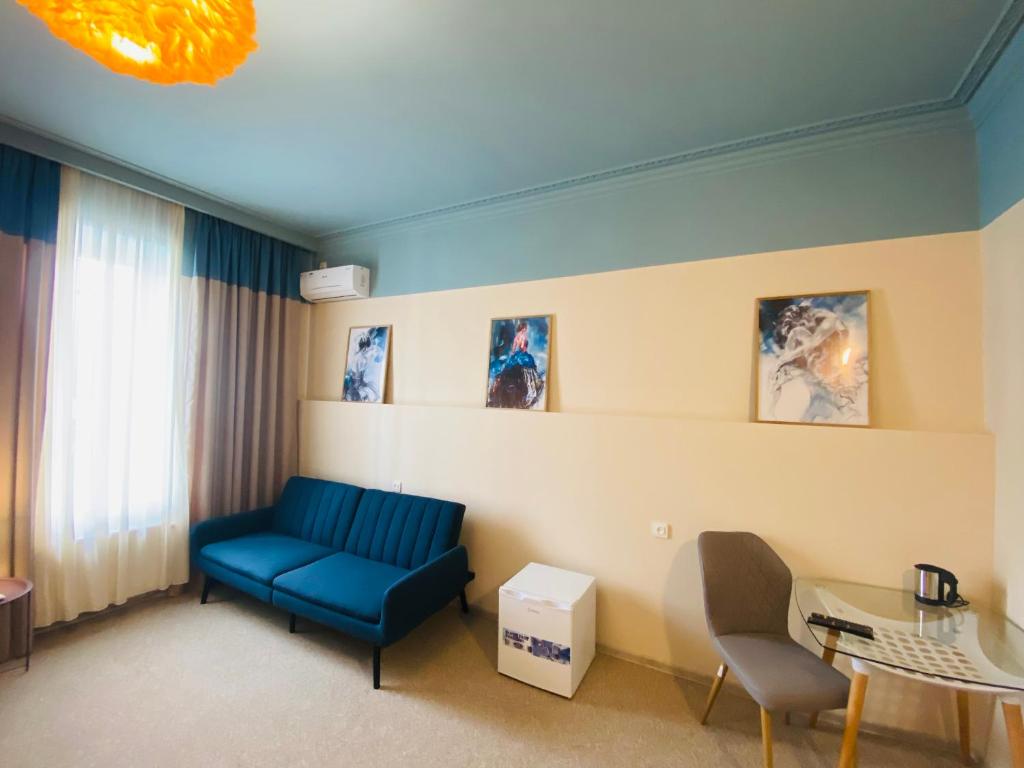 Posezení v ubytování Mose art Hotel