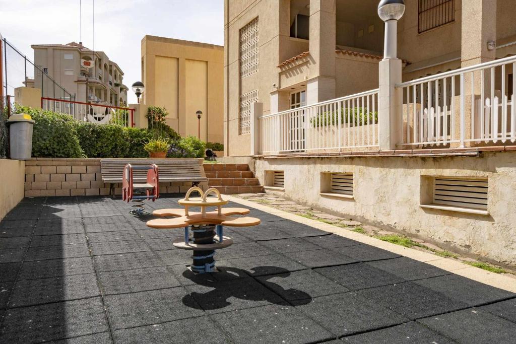A balcony or terrace at Colina 1 apartamento parking piscina mar