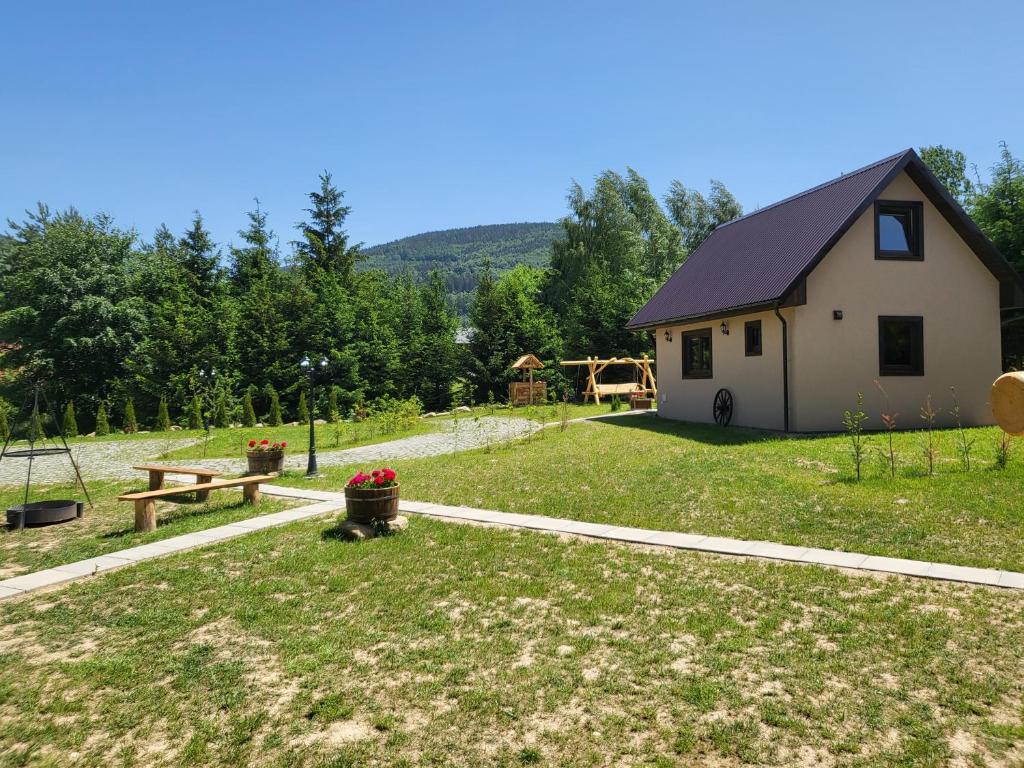 Příroda nedaleko prázdninového domu