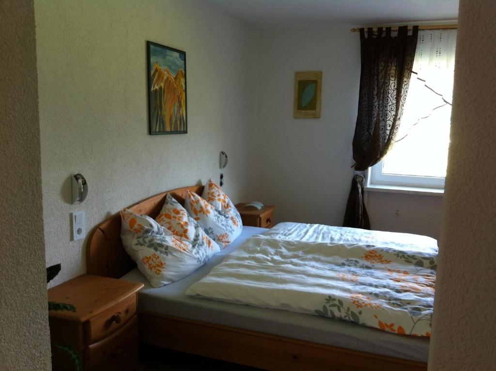 Postel nebo postele na pokoji v ubytování Harmonie Stüberl
