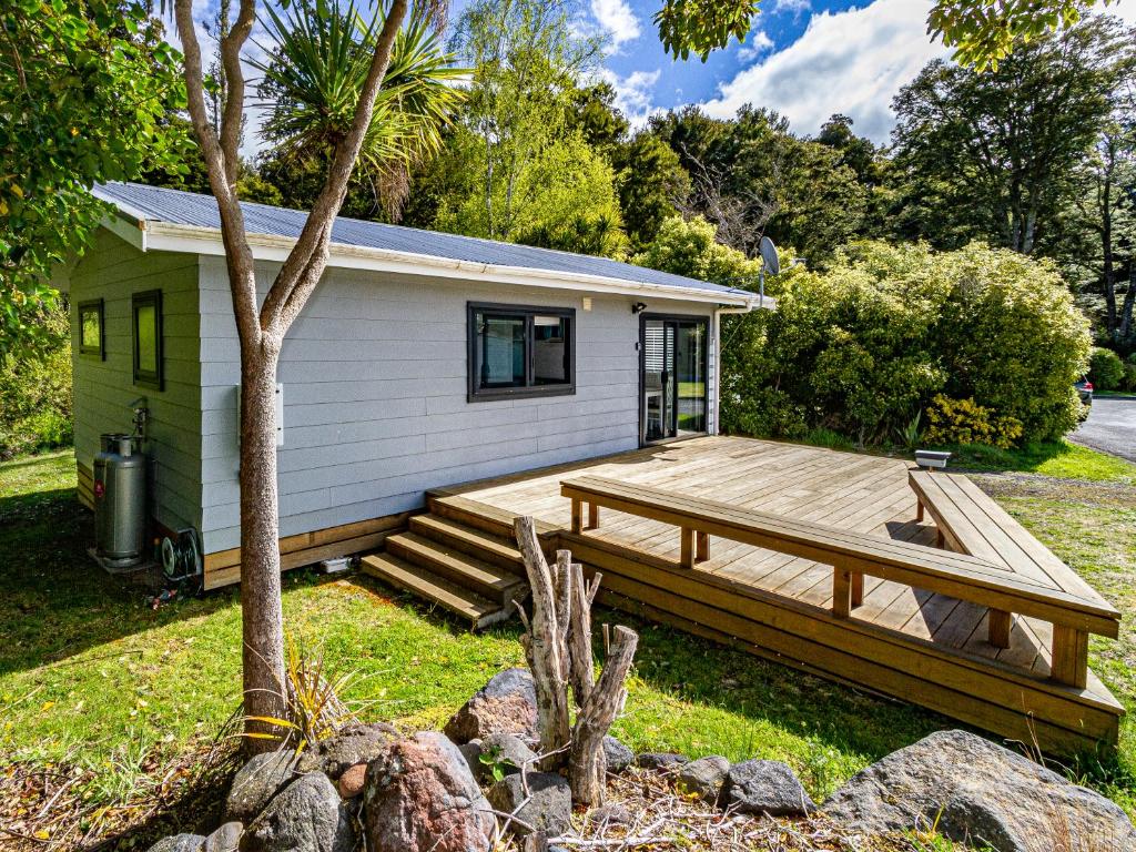 Zahrada ubytování Mountain Magic - Ohakune Holiday Home