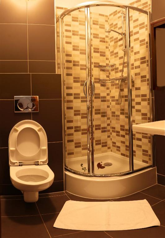 Kúpeľňa v ubytovaní Apartmán Vysoké Tatry Lomnica A4/2