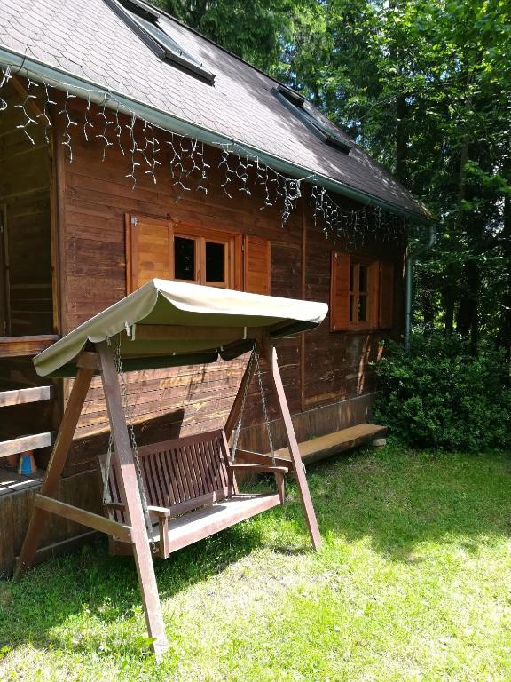 Zahrada ubytování Chata Sport Vysočina