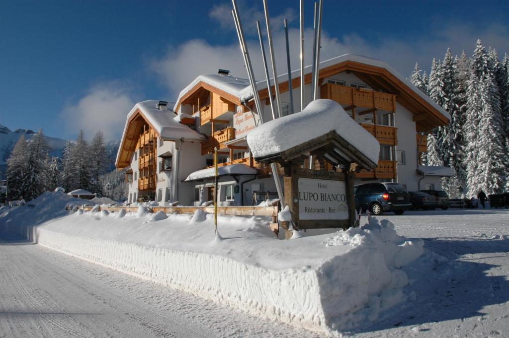 Wellness Hotel Lupo Bianco v zimě
