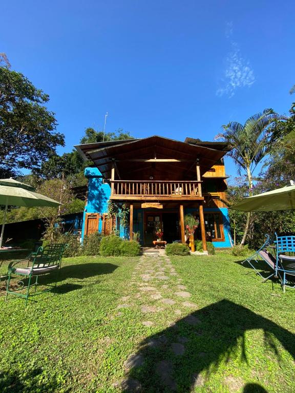 Zahrada ubytování Hotel El Abrazo del Arbol
