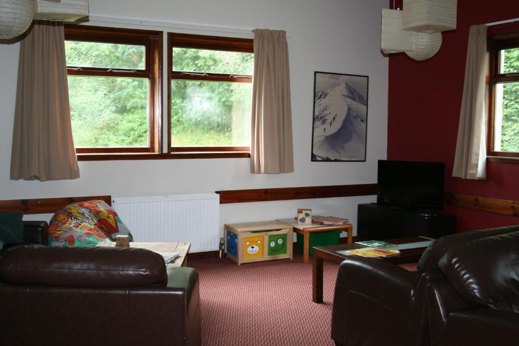 Posezení v ubytování Crianlarich Youth Hostel