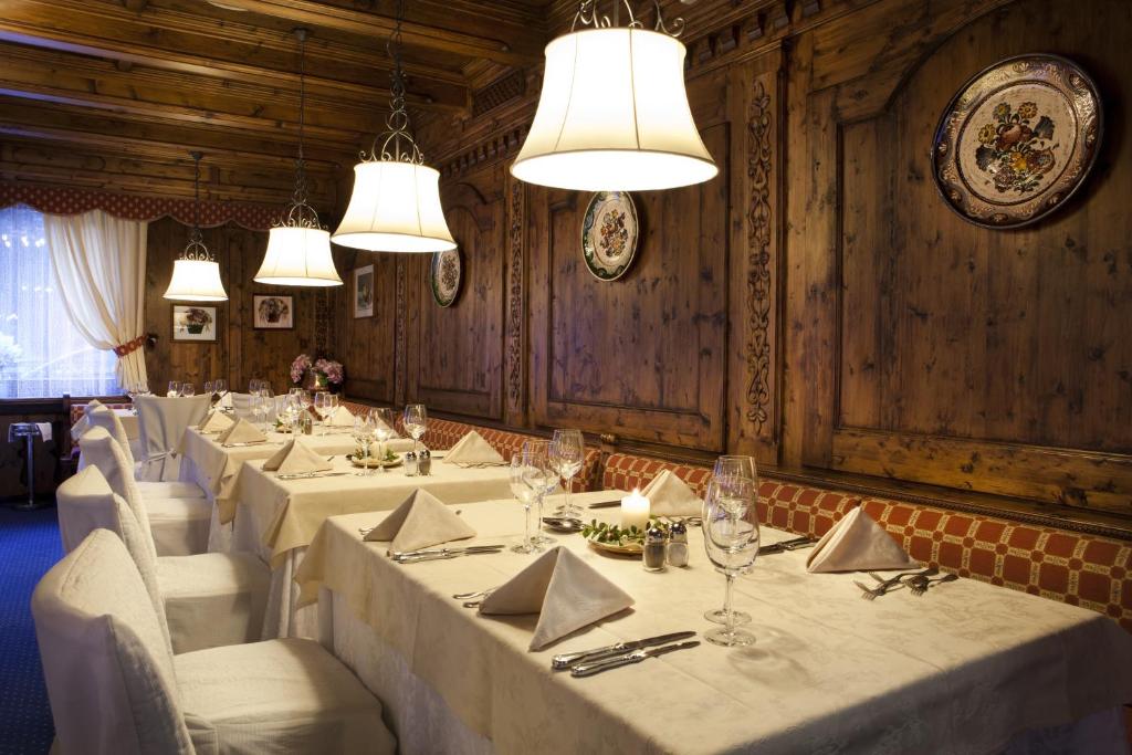Restaurace v ubytování Sporthotel Arabba