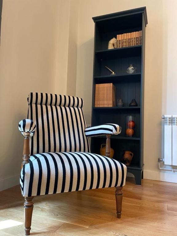Posezení v ubytování Luxury apartment in central town