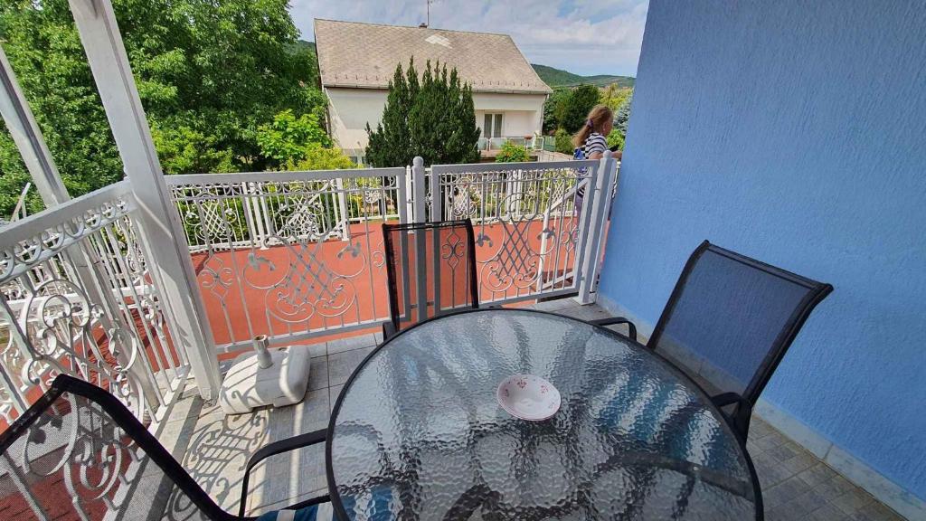 Balkón alebo terasa v ubytovaní Apartments in Balatonfüred/Balaton 27839