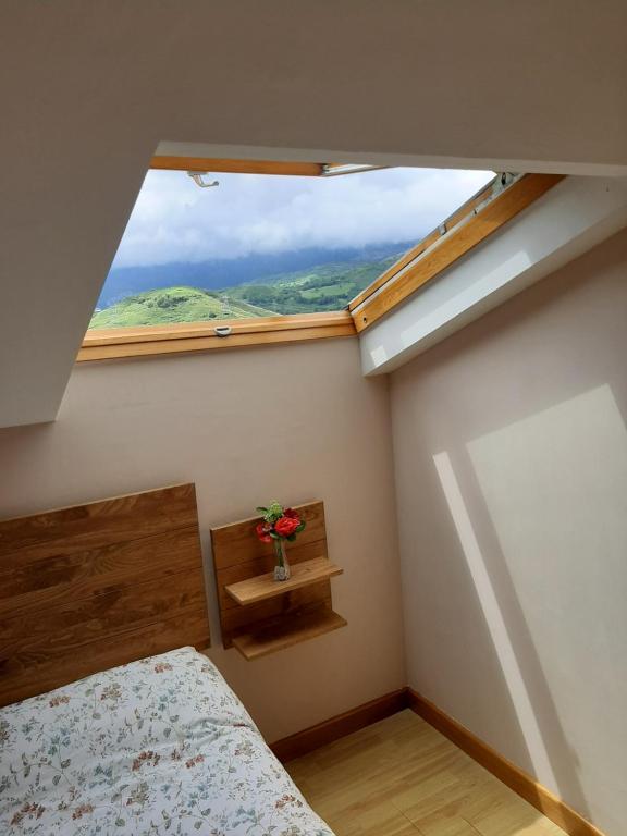 A bed or beds in a room at Valle la Fuente