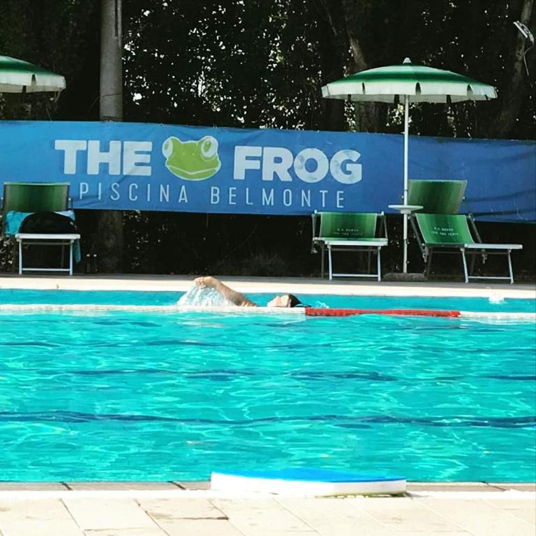 The swimming pool at or close to Ca' di Lena
