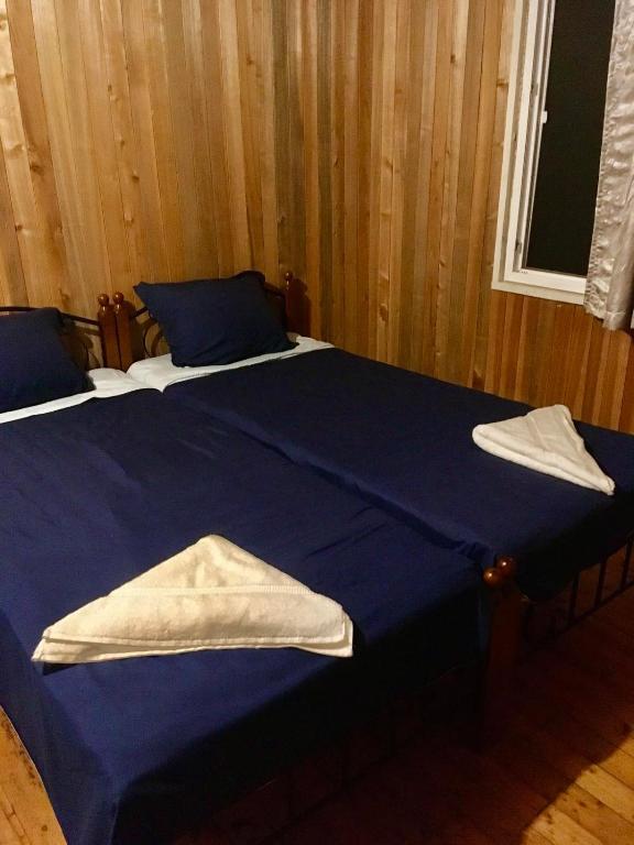 Postel nebo postele na pokoji v ubytování Houses in Gonio-Kvariati economy class
