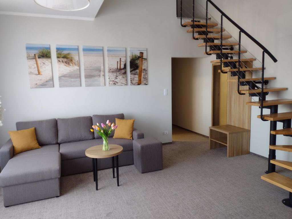 Posezení v ubytování Hotel ***NAT Sarbinowo