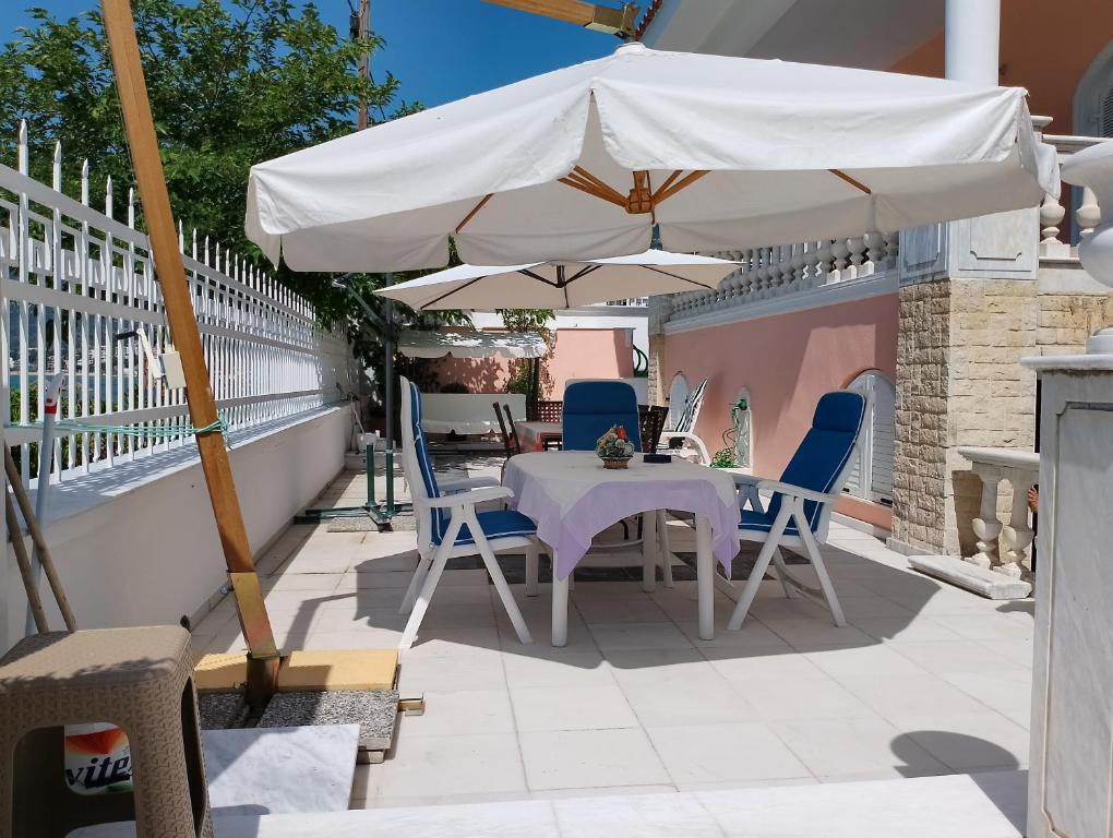 Balkón alebo terasa v ubytovaní Villa Luxury