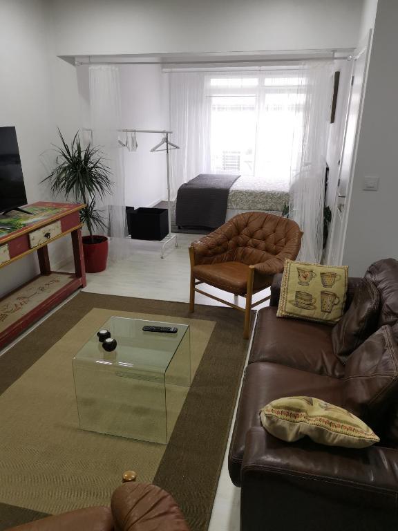 Posezení v ubytování Apartamentos O Candil