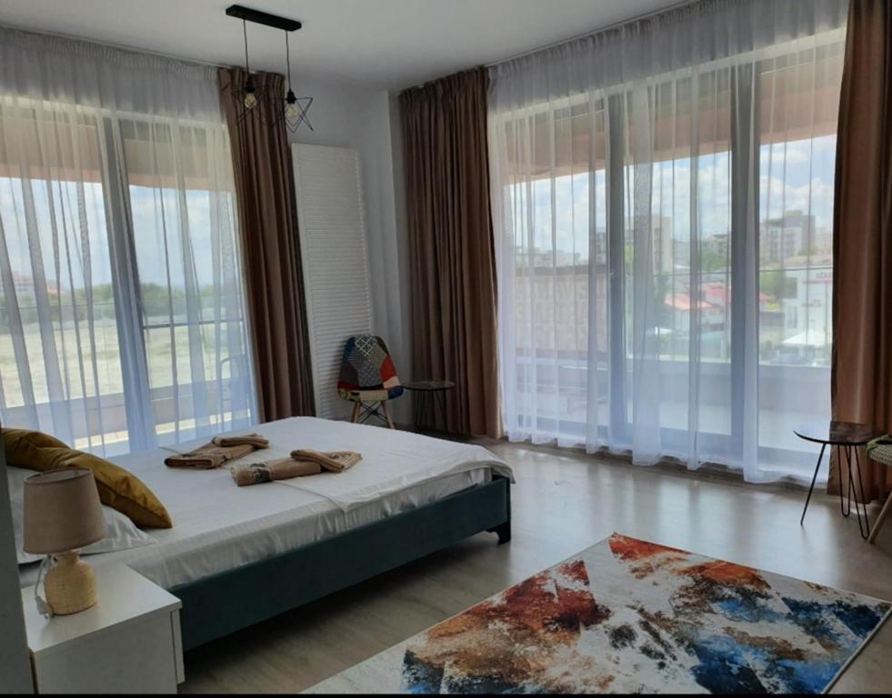 Llit o llits en una habitació de Studio Mady