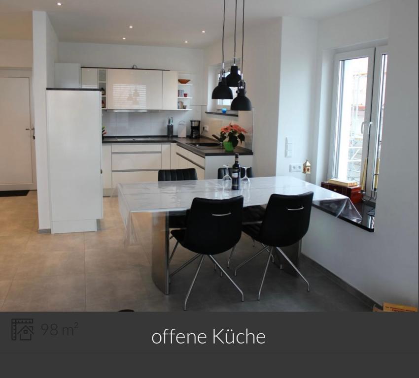 Kuchyň nebo kuchyňský kout v ubytování Ferienhaus Yuna