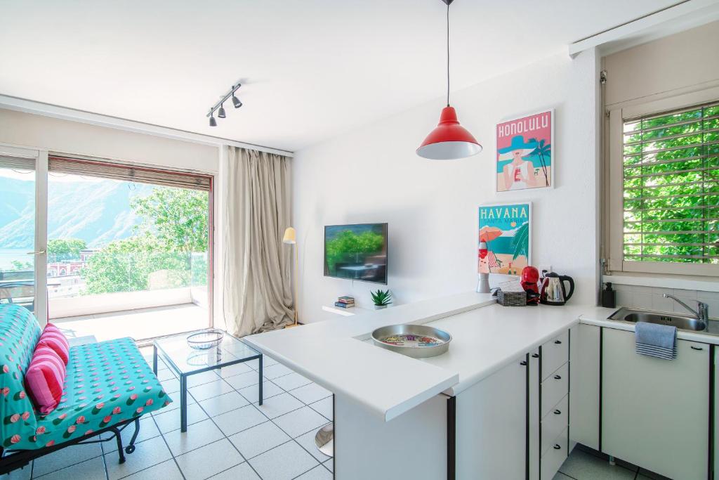 Panoramic Studio by Quokka 360 - open space apartment with terrace - Resim 21