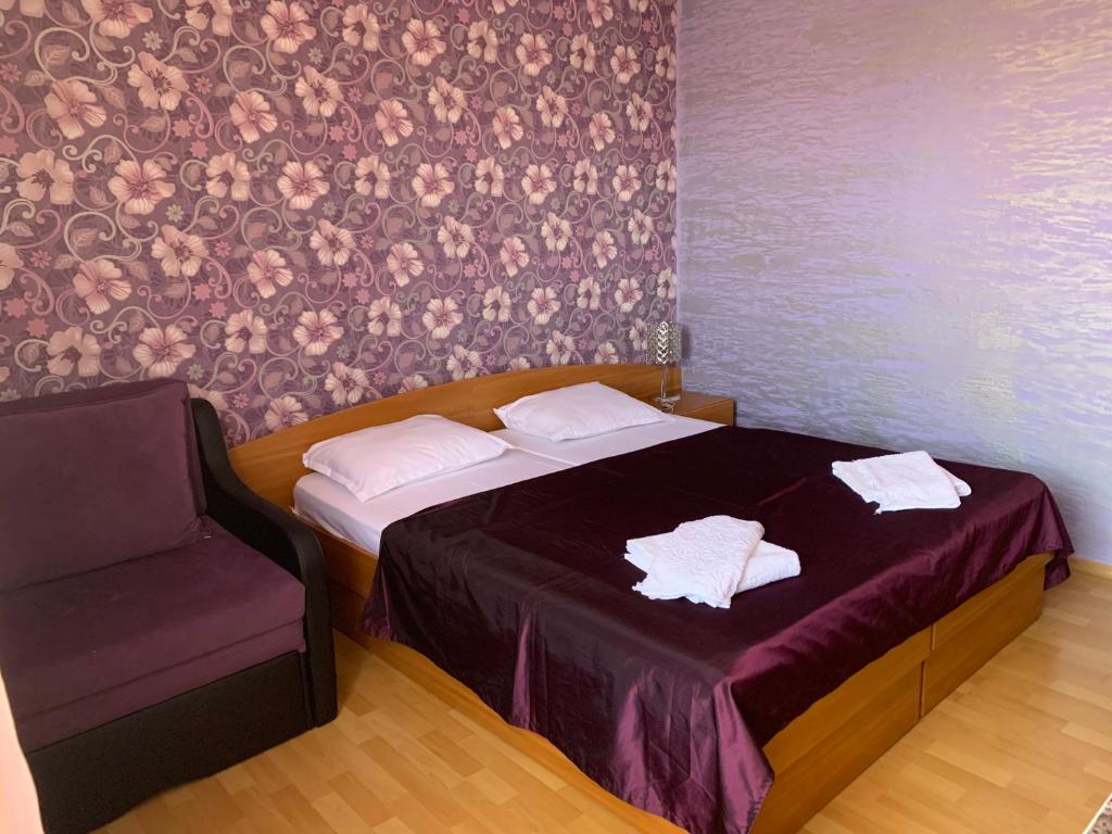 Postel nebo postele na pokoji v ubytování Guest rooms Sveti Nikola