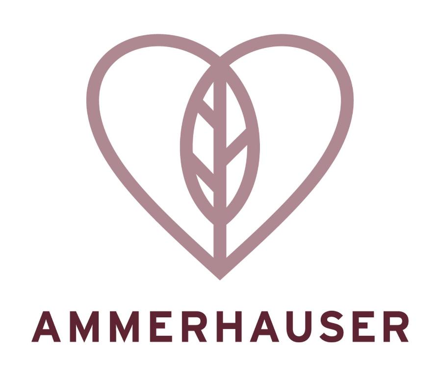 un symbole d'un cœur et le mot amerenver dans l'établissement Hotel-Restaurant Ammerhauser, à Anthering