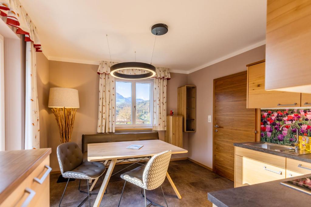 Posezení v ubytování Haus Bergblick