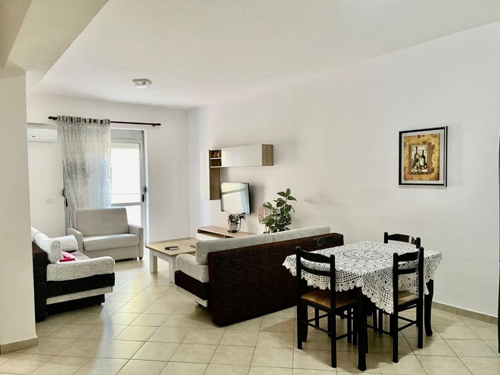 Χώρος καθιστικού στο Apartment Orik