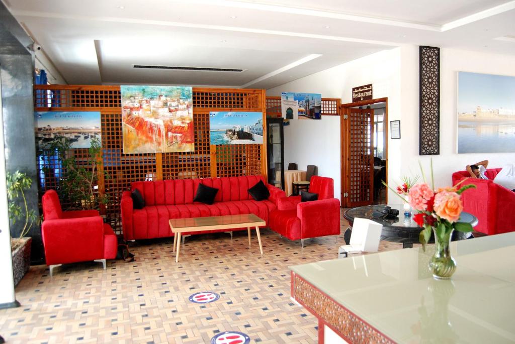 Posezení v ubytování Hotel Al Khaima