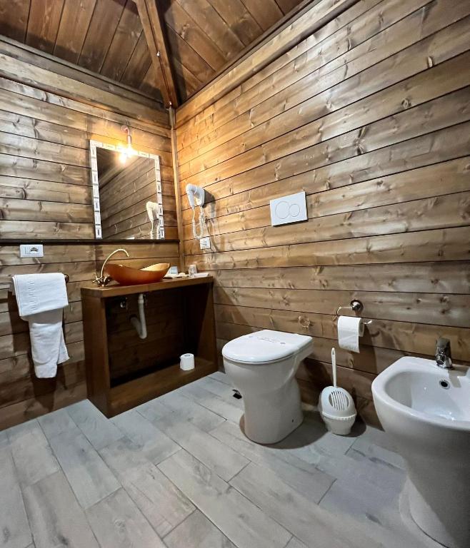 Koupelna v ubytování Resort Umbria Spa