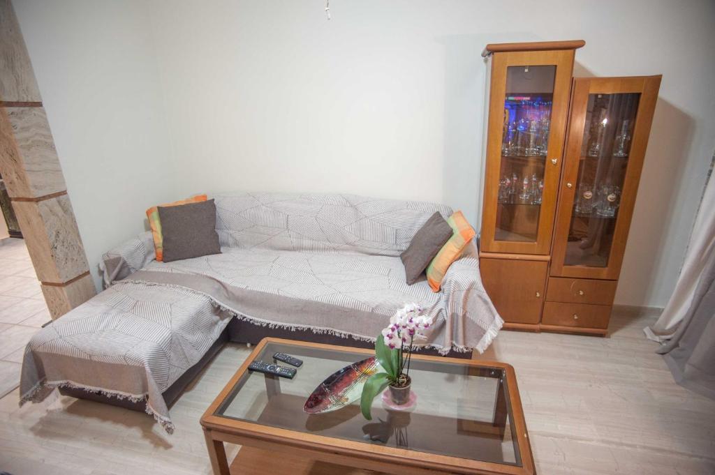 Posedenie v ubytovaní A Central Apartment