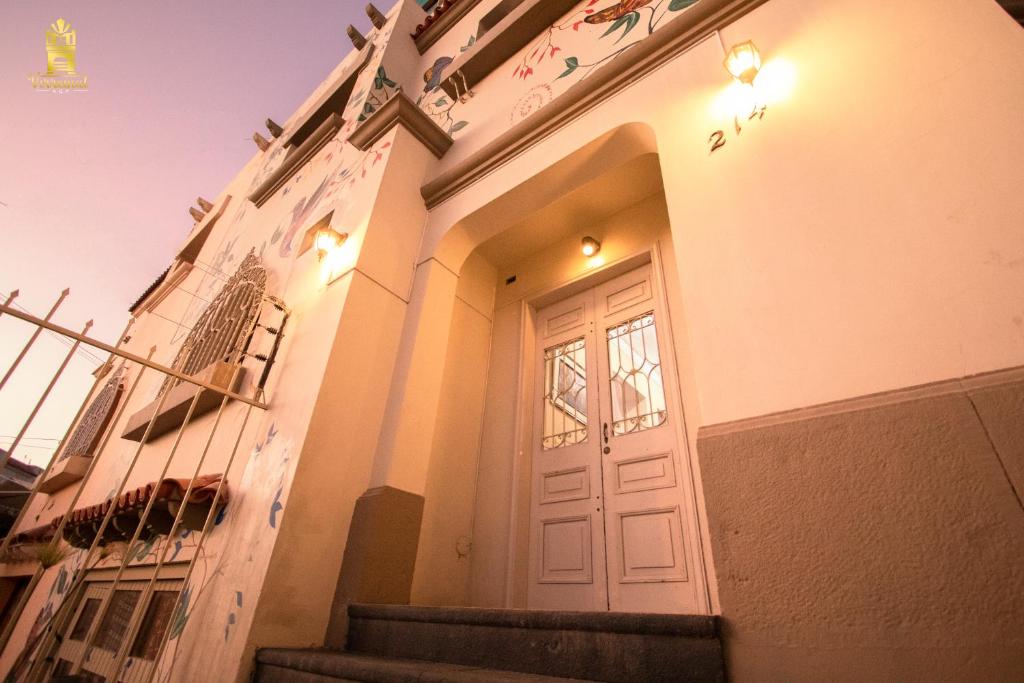 Budova, kde se bed and breakfast nachází