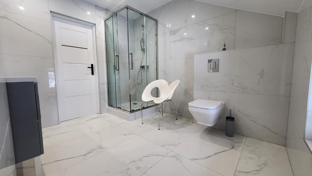 Kúpeľňa v ubytovaní Apartamenty 8 i 10 osobowe Koniakówka Resort