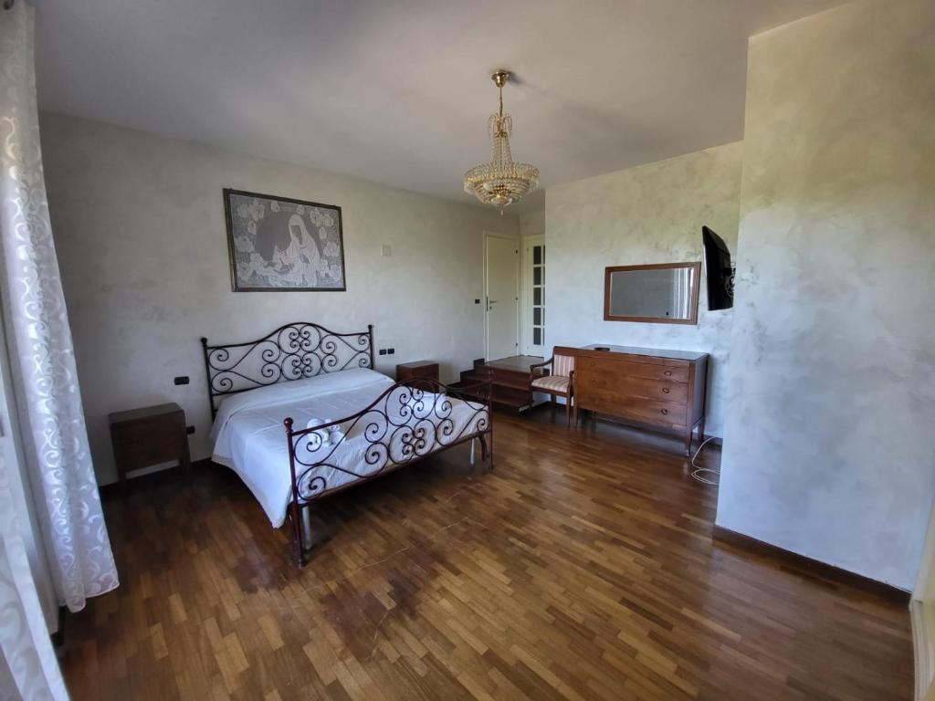 Postel nebo postele na pokoji v ubytování La casa di Vincenza