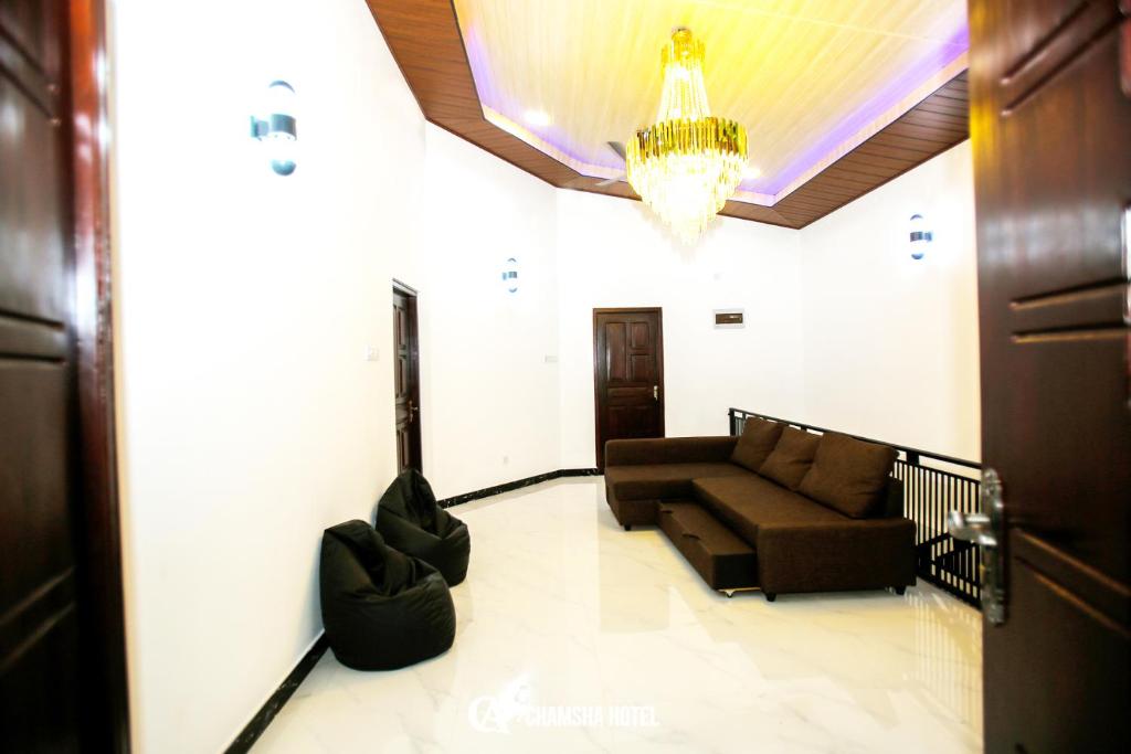 Posezení v ubytování Chamsha Hotel