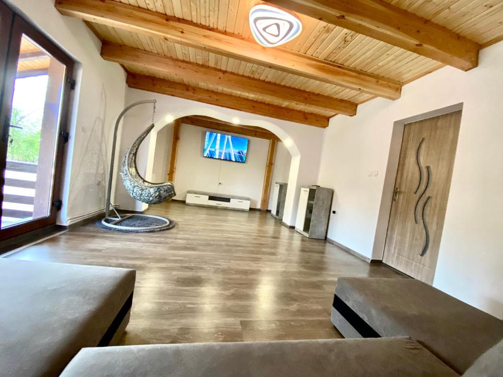 Posezení v ubytování Casa Mis
