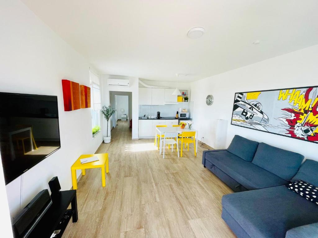 Posezení v ubytování Anapartments