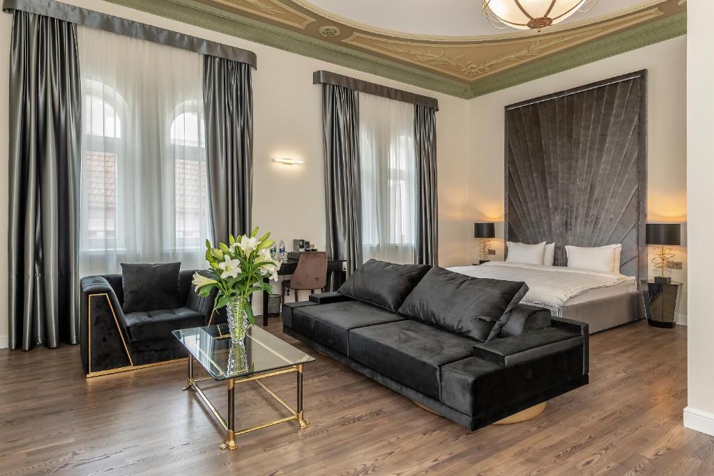 Posezení v ubytování St Palace Hotel