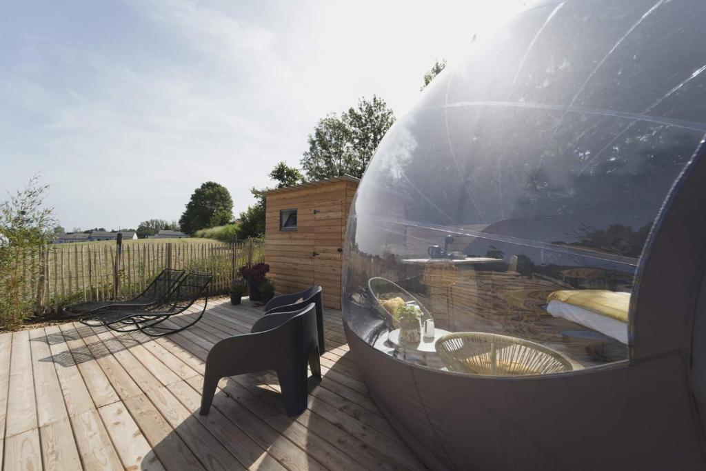 Domácí mazlíčci ubytovaní s hosty v ubytování Bulles Odette & Ginette et Tiny House Suzette "Au guet Marais" Etape Insolite